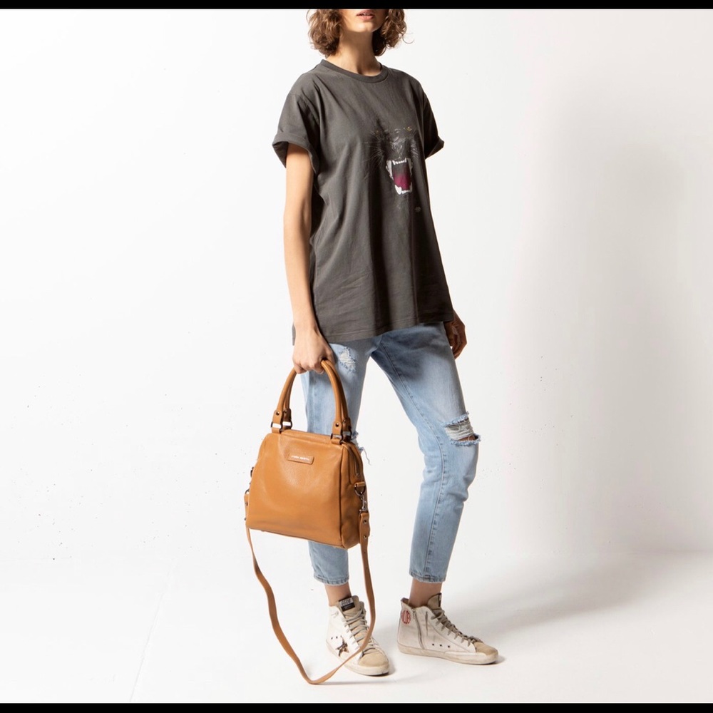 Status Anxiety Last Mountains Leather Handbag